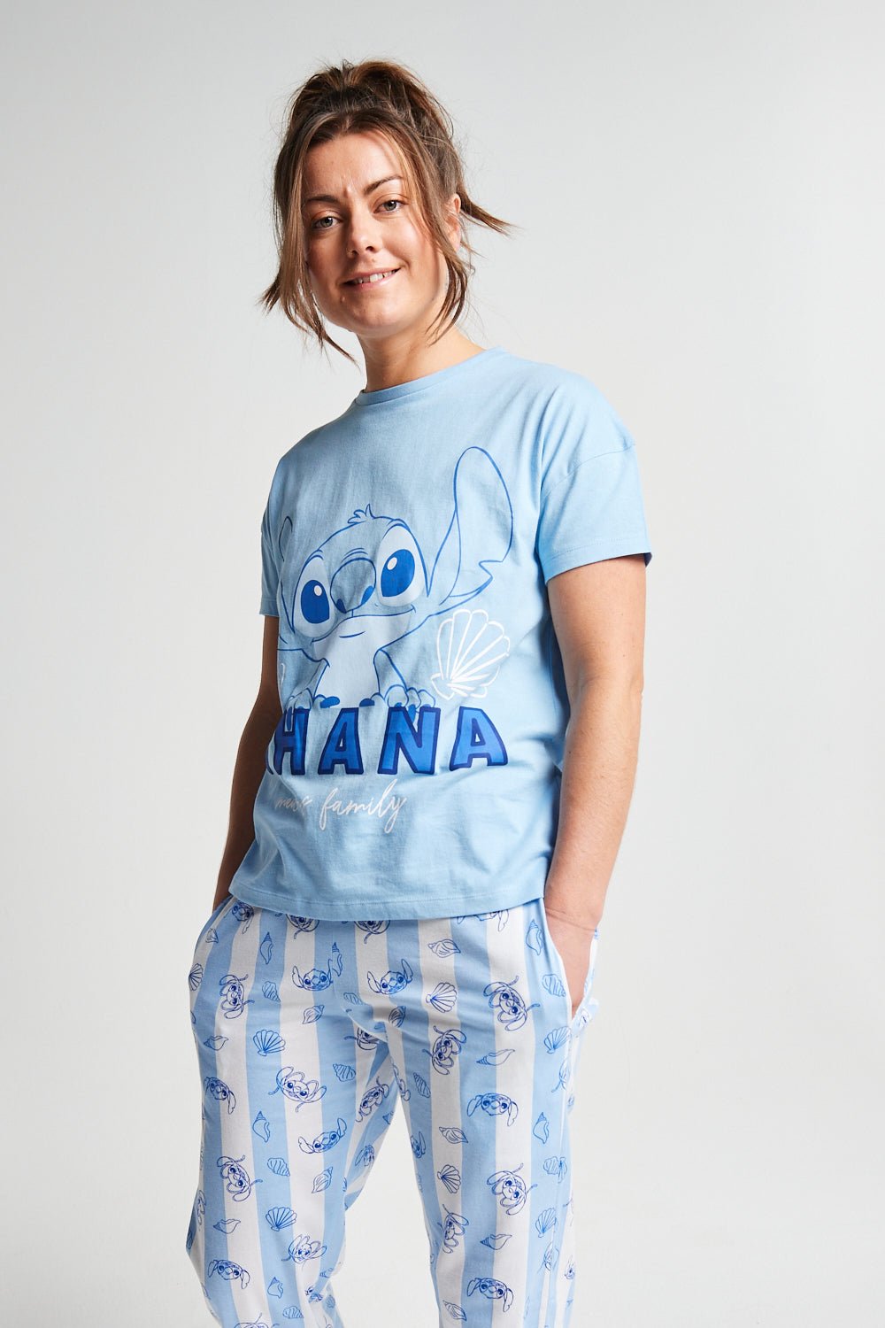 Ladies Stitch Long Leg Pyjama Set - Brand Threads