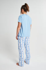 Ladies Stitch Long Leg Pyjama Set - Brand Threads