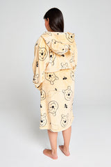Ladies Winnie The Pooh Dressing Gown - Brand Threads