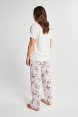 Ladies Winnie The Pooh Long Leg Pyjama - Brand Threads