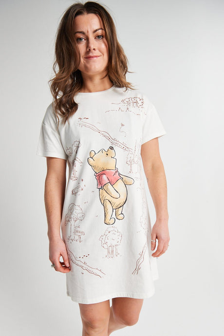 Ladies Winnie the Pooh Women's Nightie - Brand Threads