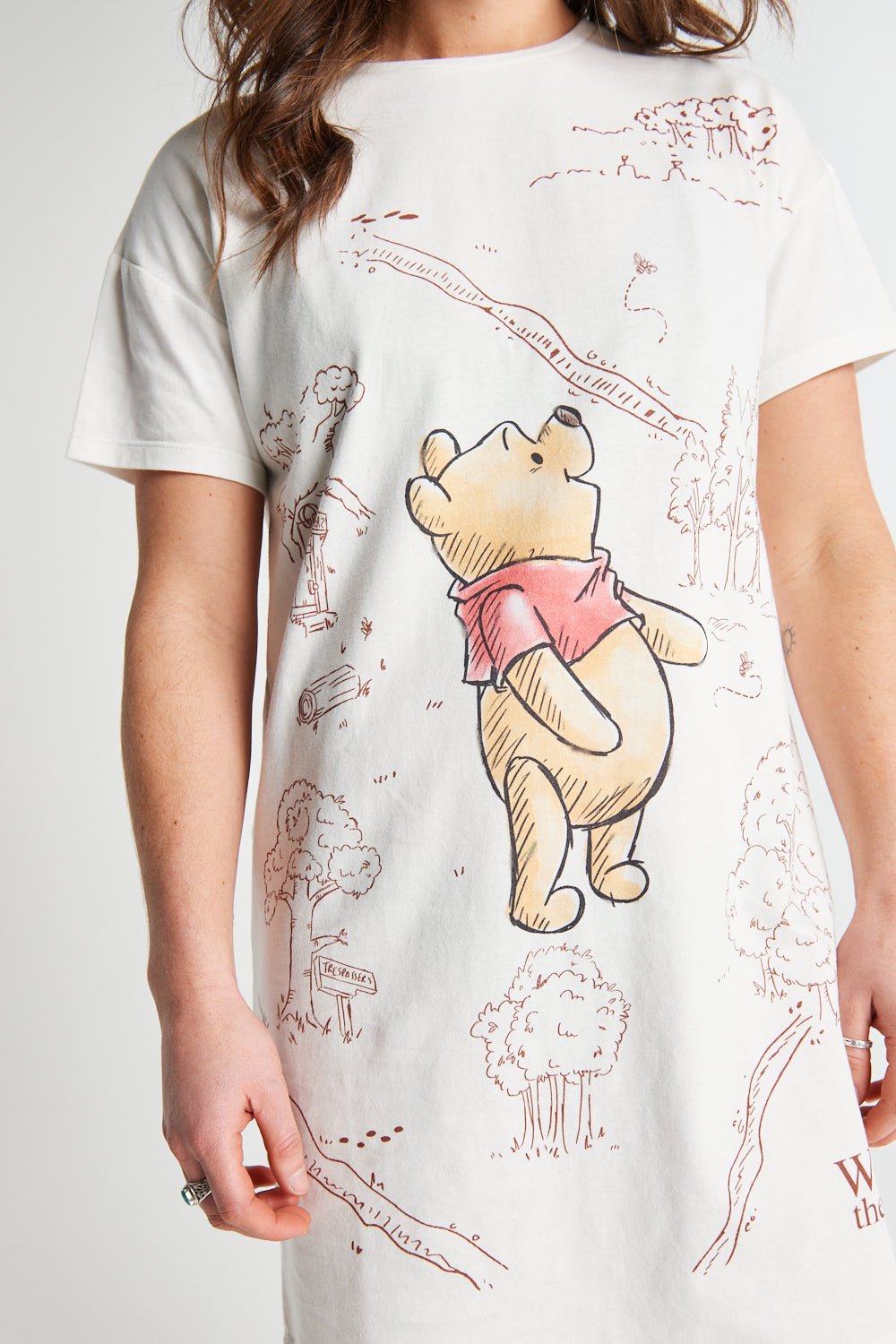 Ladies Winnie the Pooh Women's Nightie - Brand Threads