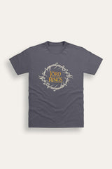 Lord of the Rings Mens Grey T-Shirt - Brand Threads