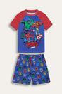 Marvel Avengers Boys Rash Vest And Swim Shorts - Brand Threads