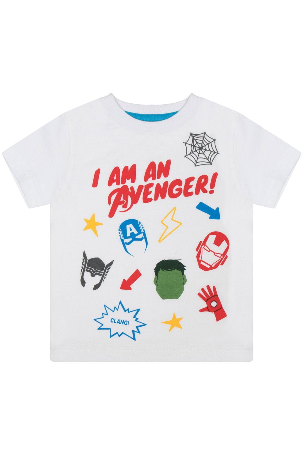 Marvel Boys Avengers T-Shirt, Premium 100% Cotton - Brand Threads