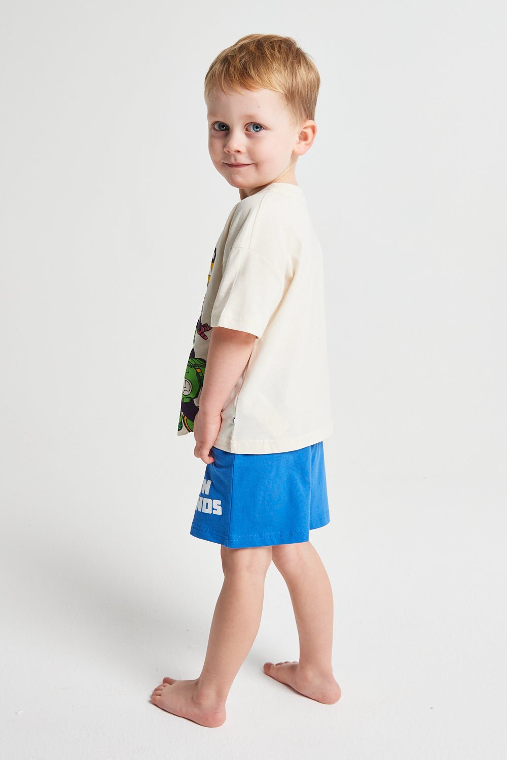 Marvel Iron Man And Friends Boys Short Pyjama Set - Brand Threads