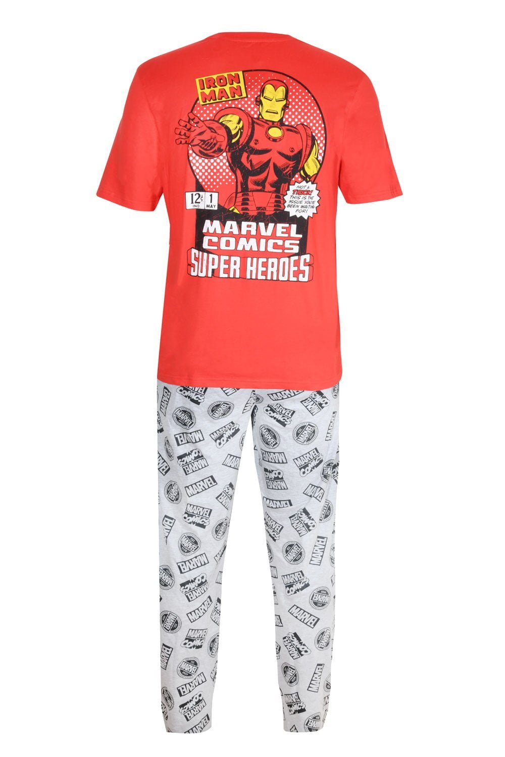 Iron man pjs for adults sale