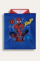 Marvel Spider - Man Boys Hooded Poncho - Brand Threads