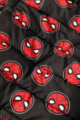 Marvel Spiderman Black Zip Coat - Brand Threads