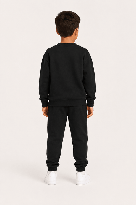 Marvel Spiderman Boys Black Sweatshirt and Jogger Set - Brand Threads