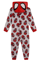 Marvel - Spiderman Boys Fleece Onesie - Brand Threads