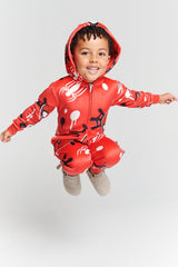 Marvel Spiderman Boys Fleece Onesie - Brand Threads