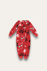 Marvel Spiderman Boys Fleece Onesie - Brand Threads