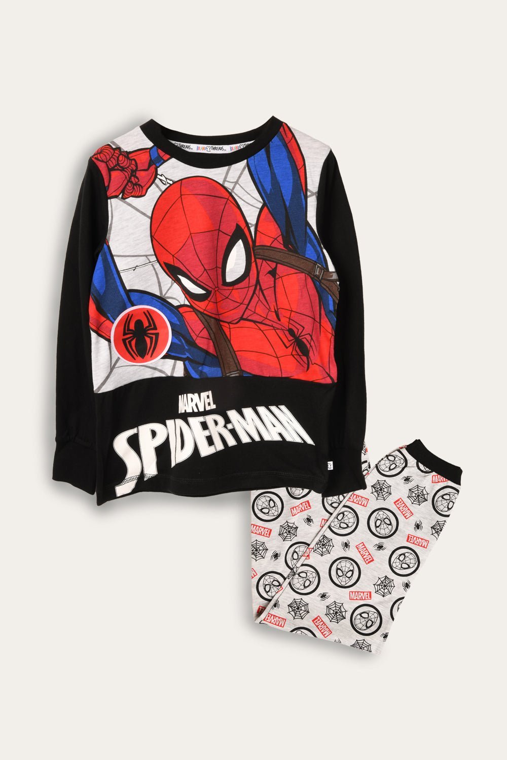 Marvel - Spiderman Organic Cotton Pyjamas - Brand Threads