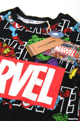 Marvel Superhero's Organic Cotton Black T-Shirt - Brand Threads