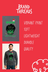 Mens Marvel Christmas Jumper - Brand Threads