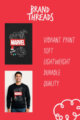 Mens Marvel Christmas Jumper - Brand Threads