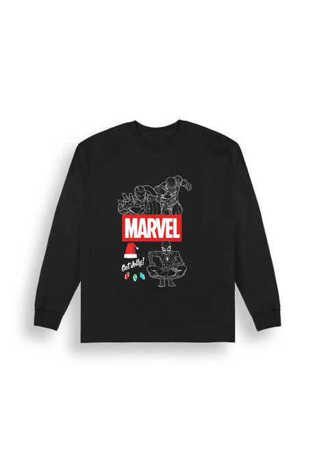 Mens Marvel Christmas Jumper - Brand Threads