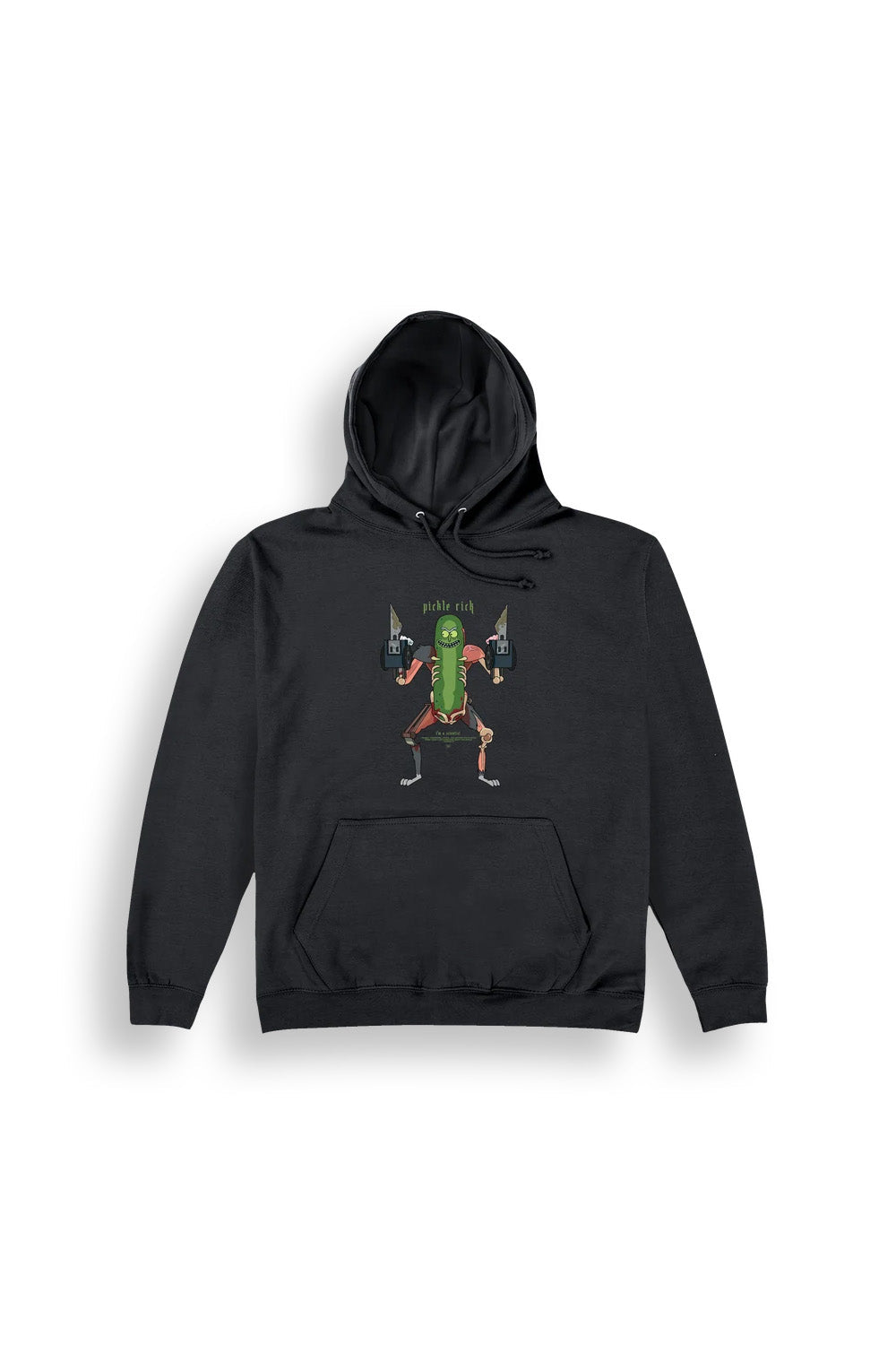 Mens Rick and Morty Pickle Rick Hoodie