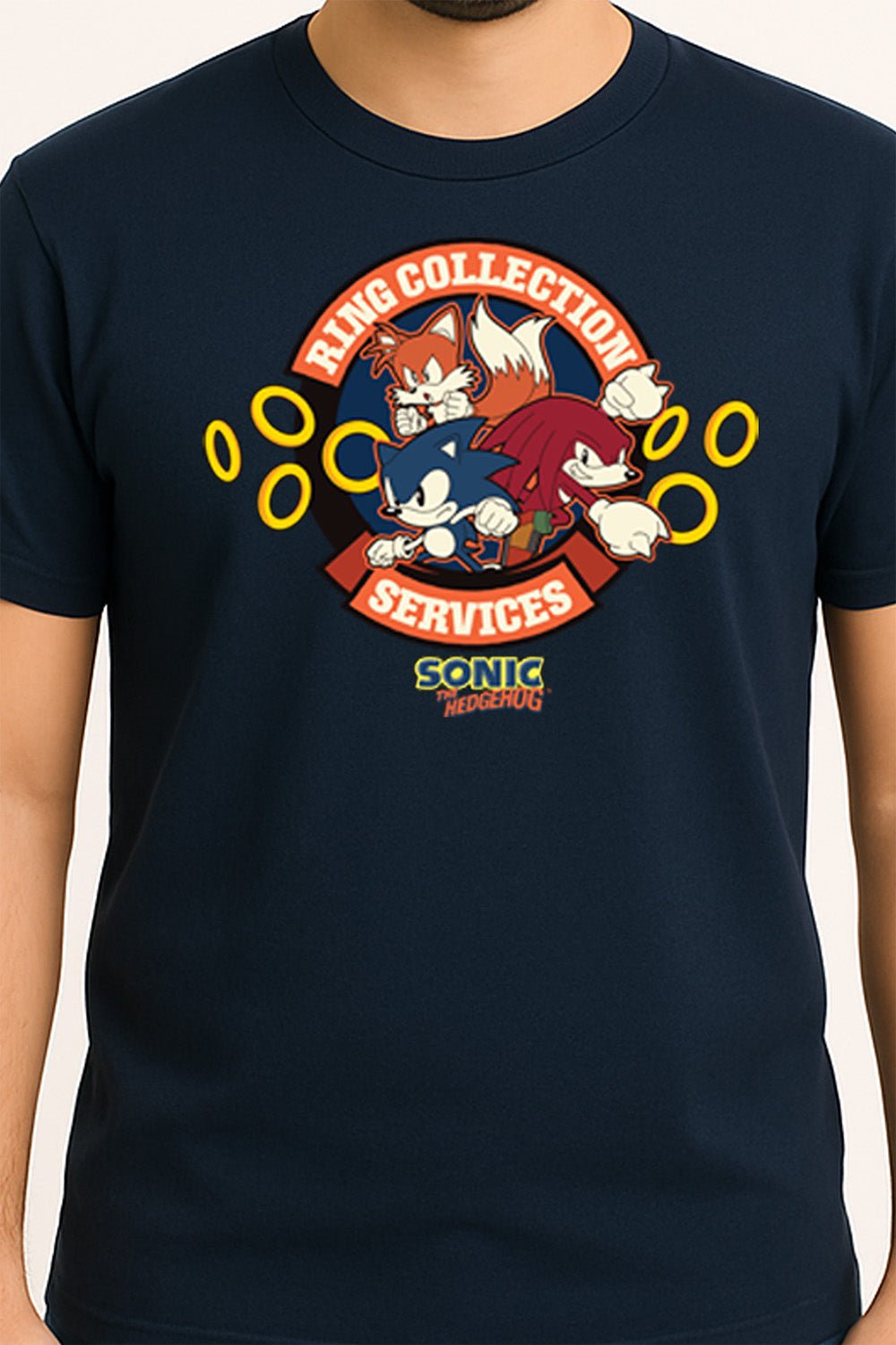 Men's Sonic The Hedgehog T shirt - Brand Threads