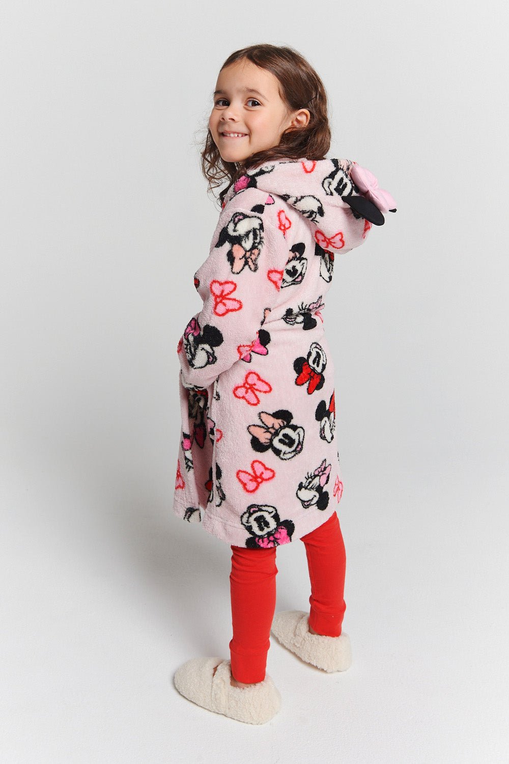 Minnie Mouse Girls Dressing Gown - Brand Threads