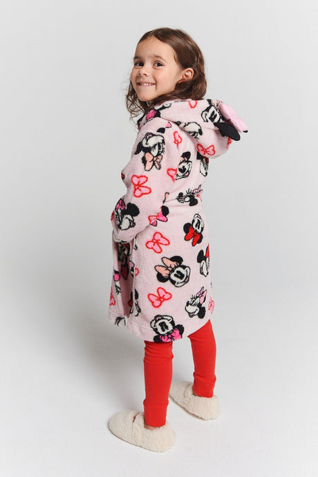 Minnie Mouse Girls Dressing Gown - Brand Threads