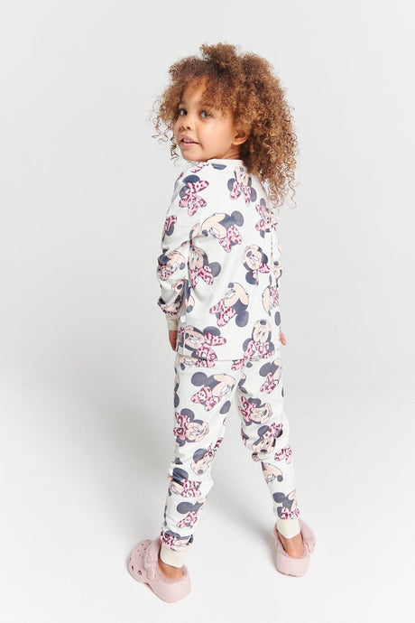 Minnie Mouse Girls Fleece Pyjamas - Brand Threads