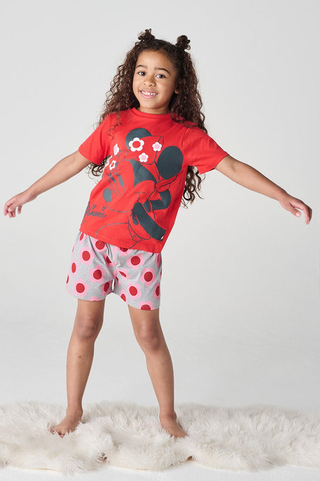 Minnie Mouse Girls Pyjama Set - Brand Threads