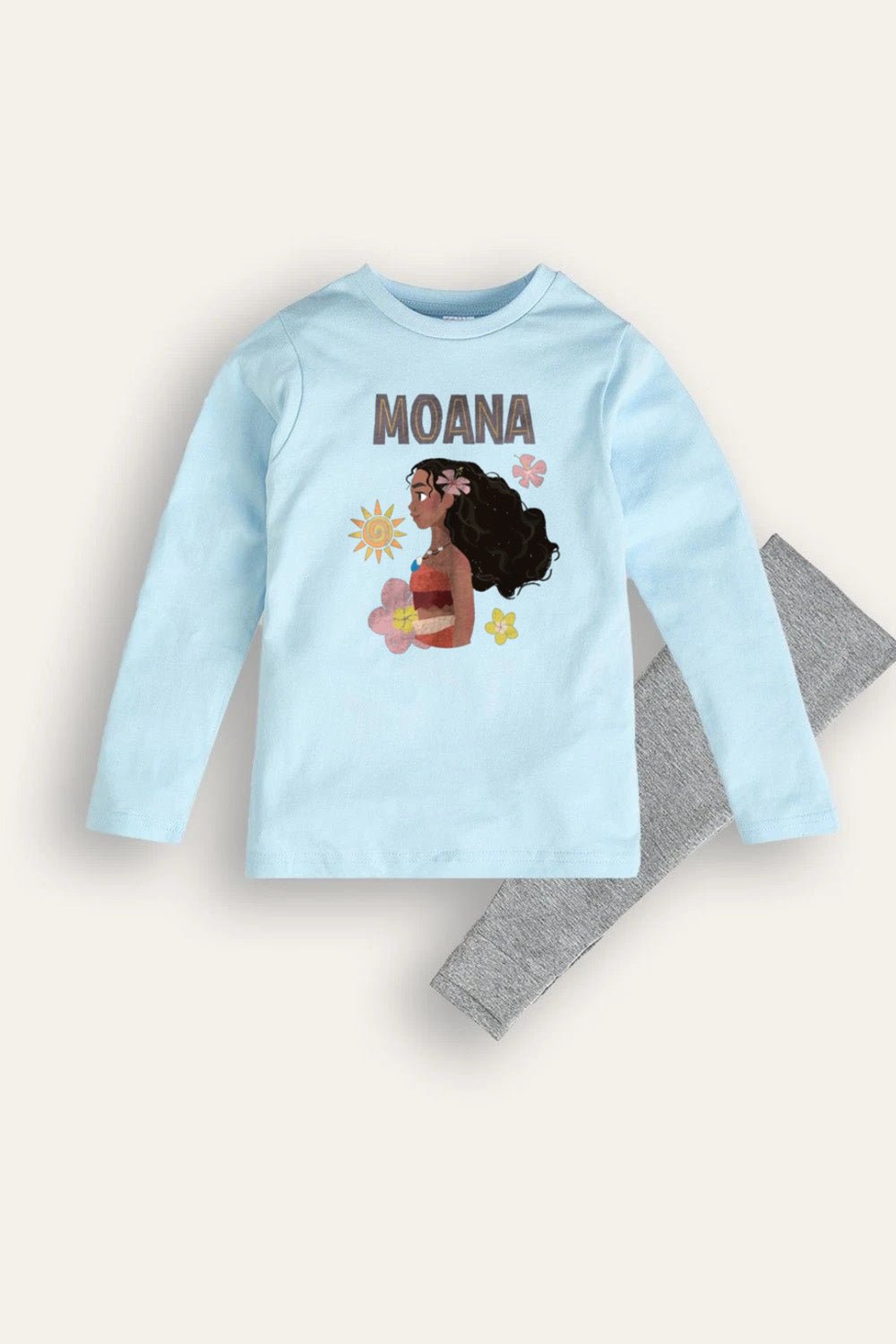 Moana Girls Pyjama Set Brand Threads