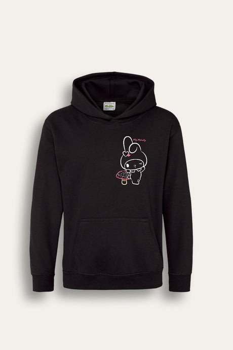 My Melody Black Cute Sanrio Hoodie - Brand Threads