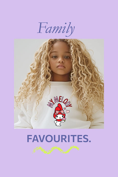 My Melody girls sweatshirt – long sleeve kawaii jumper - Brand Threads