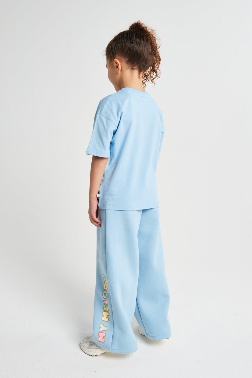 My Melody Girls T-Shirt & Wide Leg Jogger Set - Brand Threads