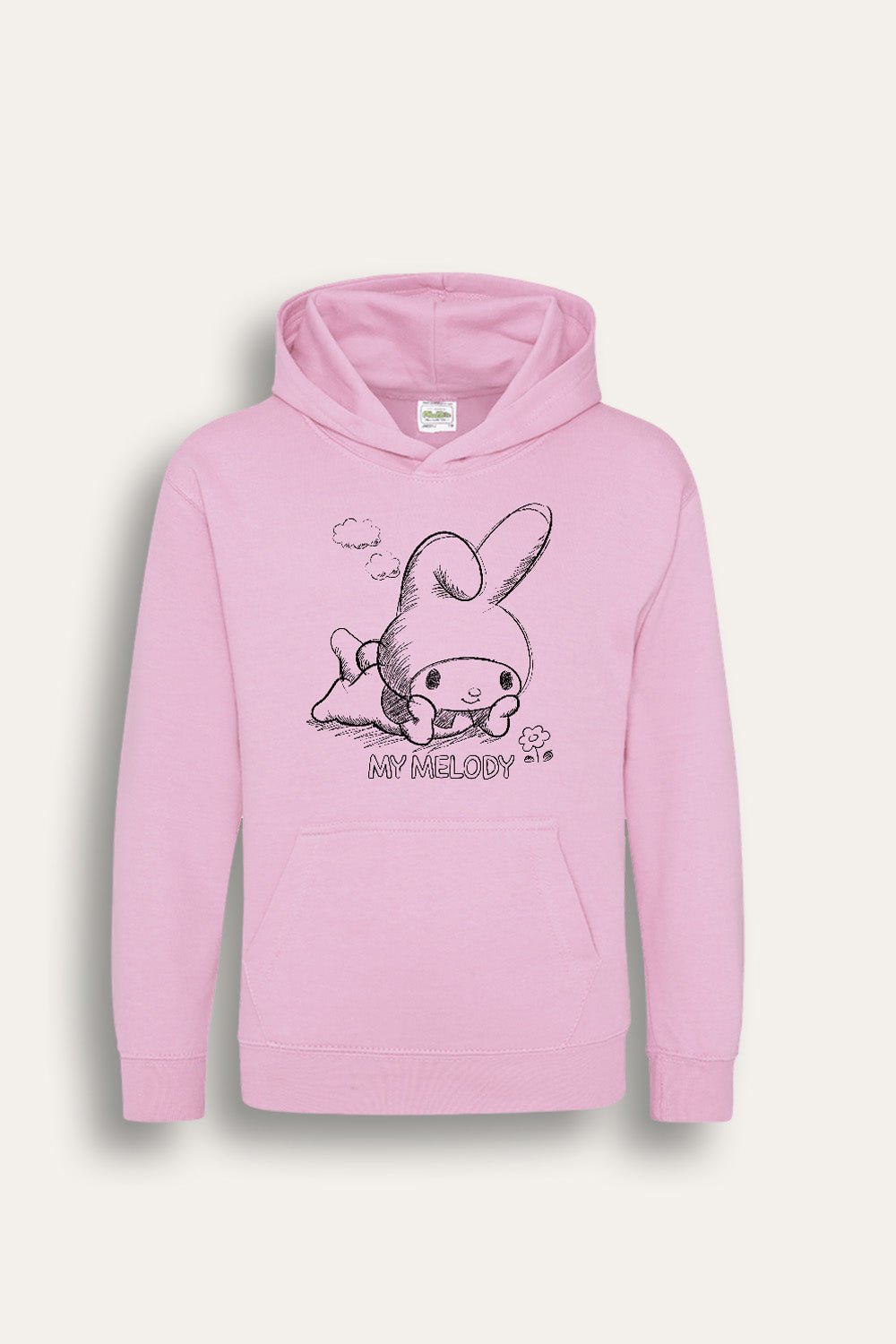 My Melody Light Pink Hoodie - Brand Threads