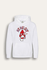 My Melody White Cupcake Print Hoodie - Brand Threads