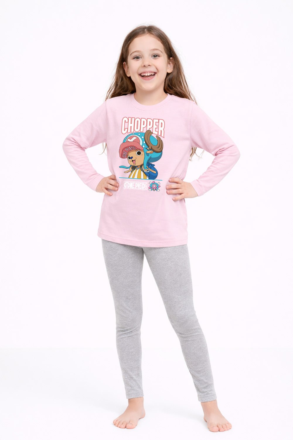 One Piece Girls Pyjama Set - Brand Threads