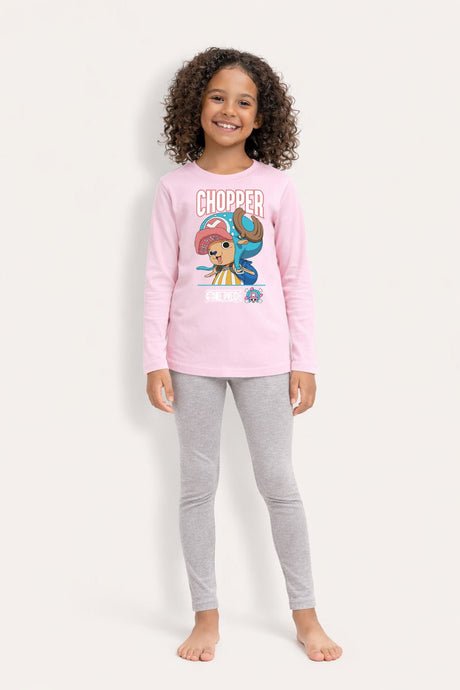 One Piece Girls Pyjama Set - Brand Threads
