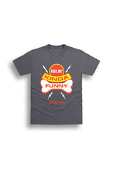 Operation Men’s T-Shirt – Charcoal Grey 100% Cotton Short Sleeve Tee - Brand Threads