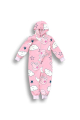 Peppa Pig Girls Fleece Onesie - Brand Threads