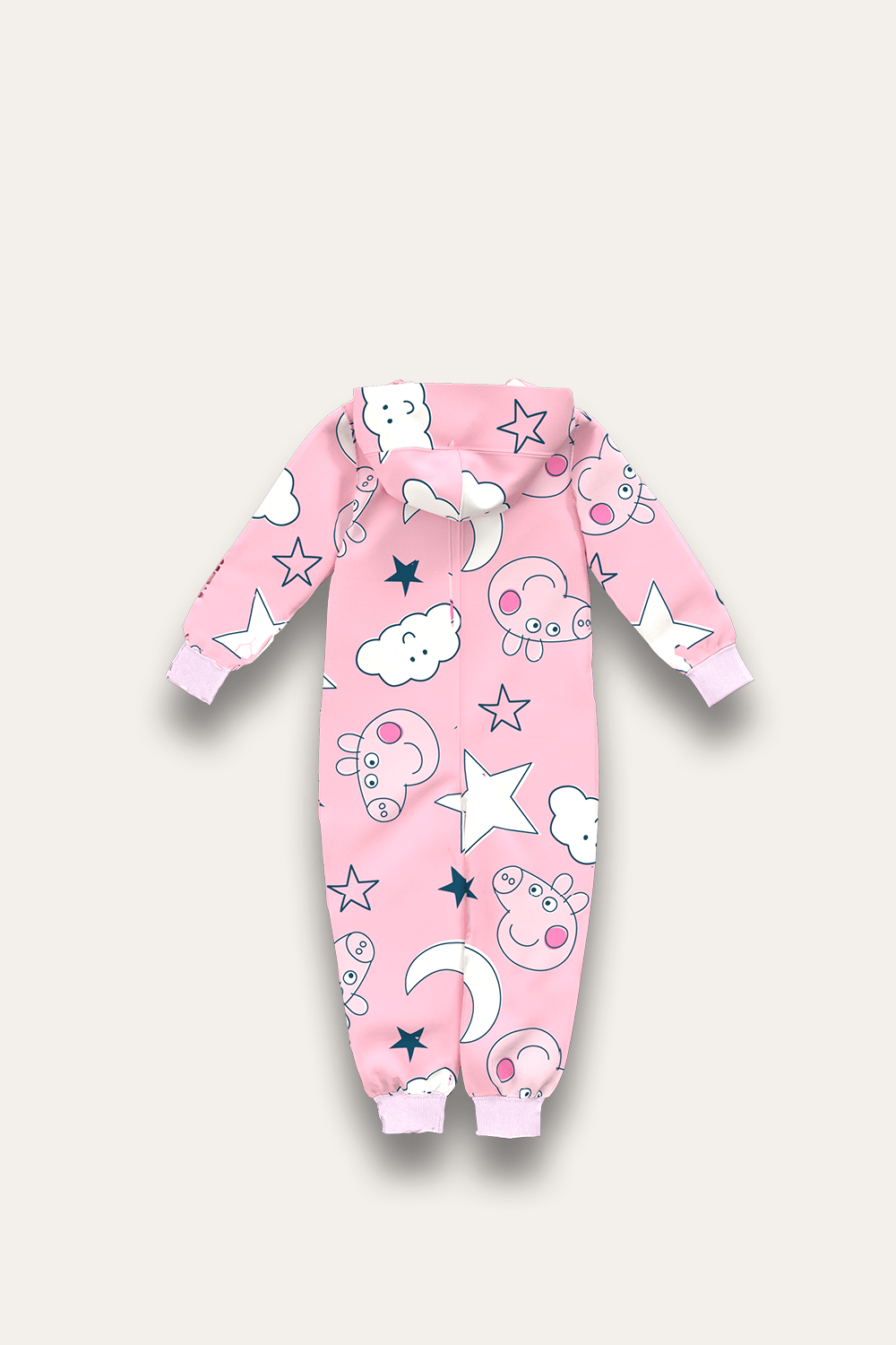 Peppa Pig Girls Fleece Onesie - Brand Threads