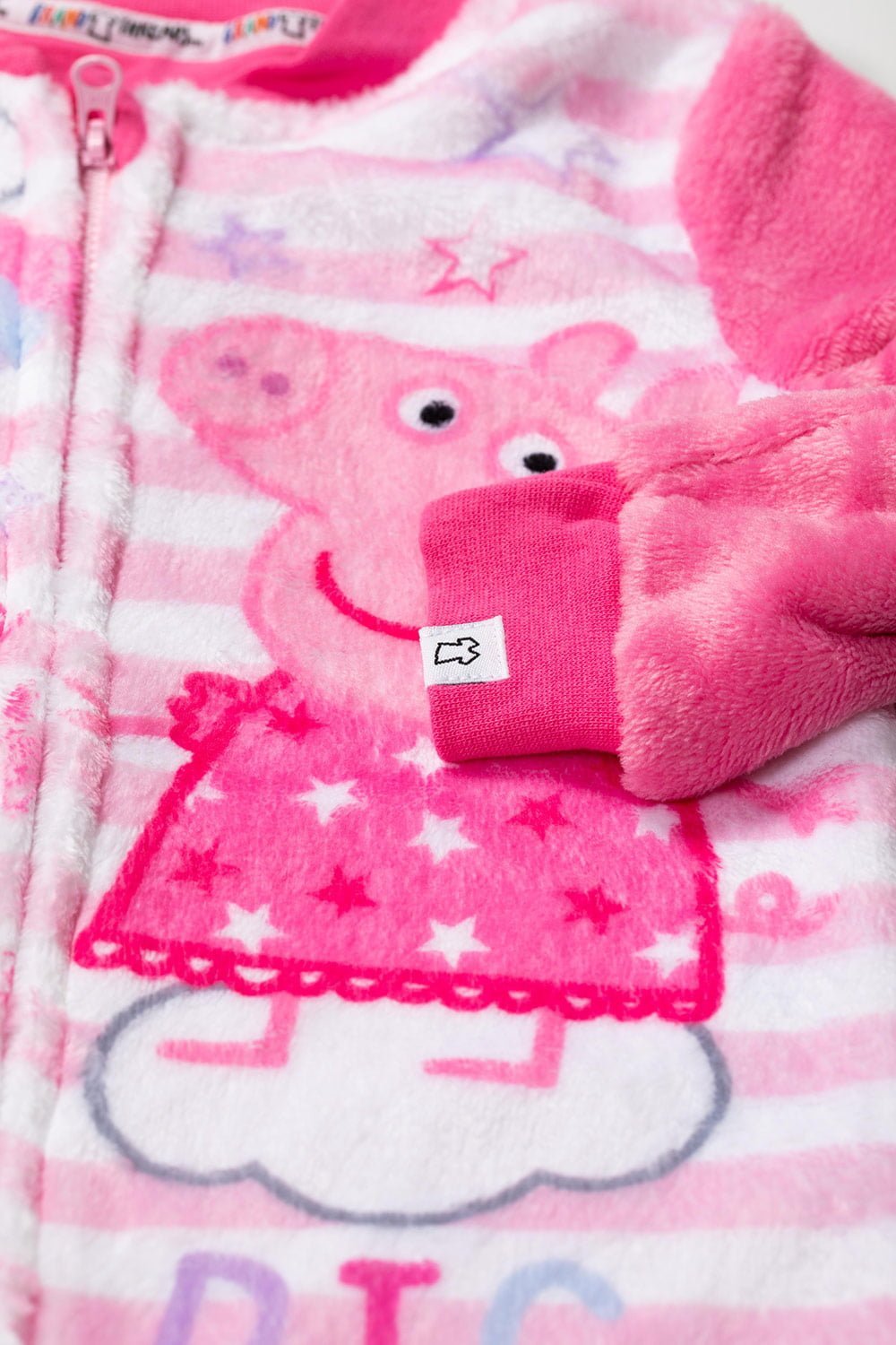 Peppa Pig Coral-Fleece Onesie - pyjama voor kinderen - maat 110/116