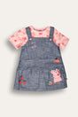 Peppa Pig Girls Pinafore Dress - Brand Threads