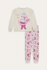 Peppa Pig Girls Pyjamas Long Sleeve Cotton Sleepwear Set - Brand Threads