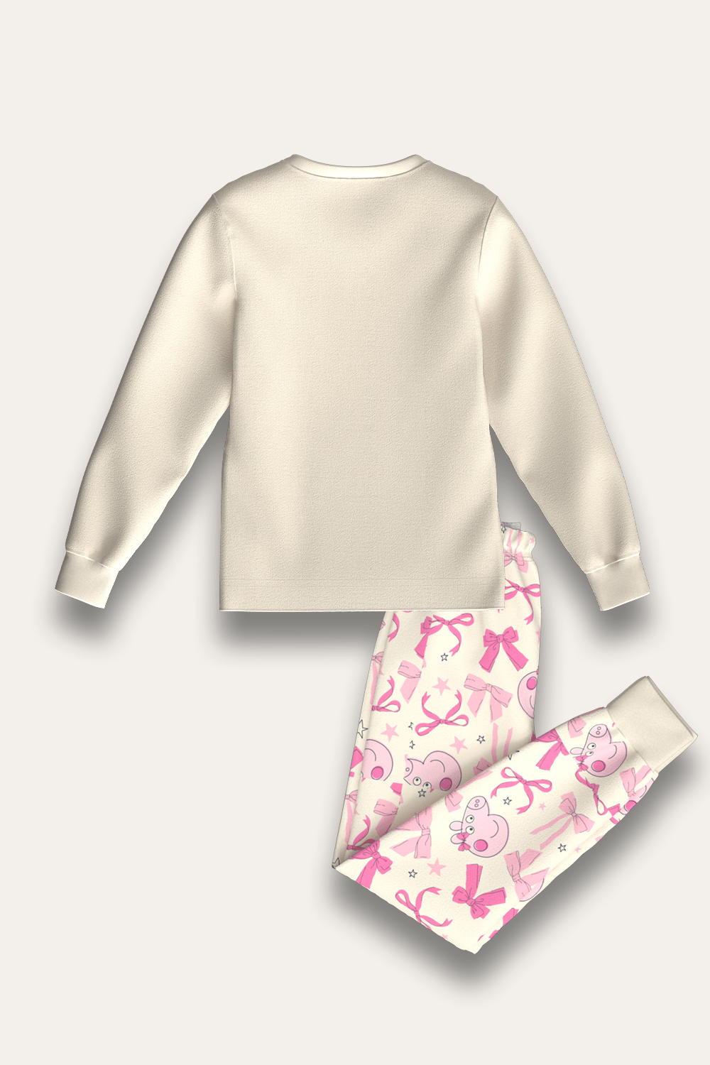 Peppa Pig girls pyjamas long sleeve cotton sleepwear set - Brand Threads