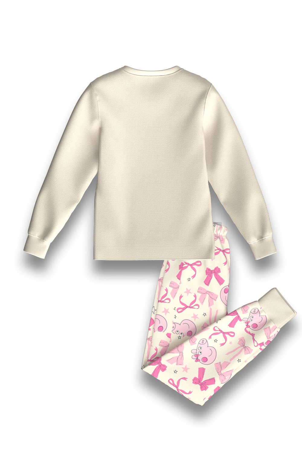 Peppa Pig girls pyjamas long sleeve cotton sleepwear set - Brand Threads