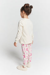 Peppa Pig Girls Pyjamas Long Sleeve Cotton Sleepwear Set - Brand Threads