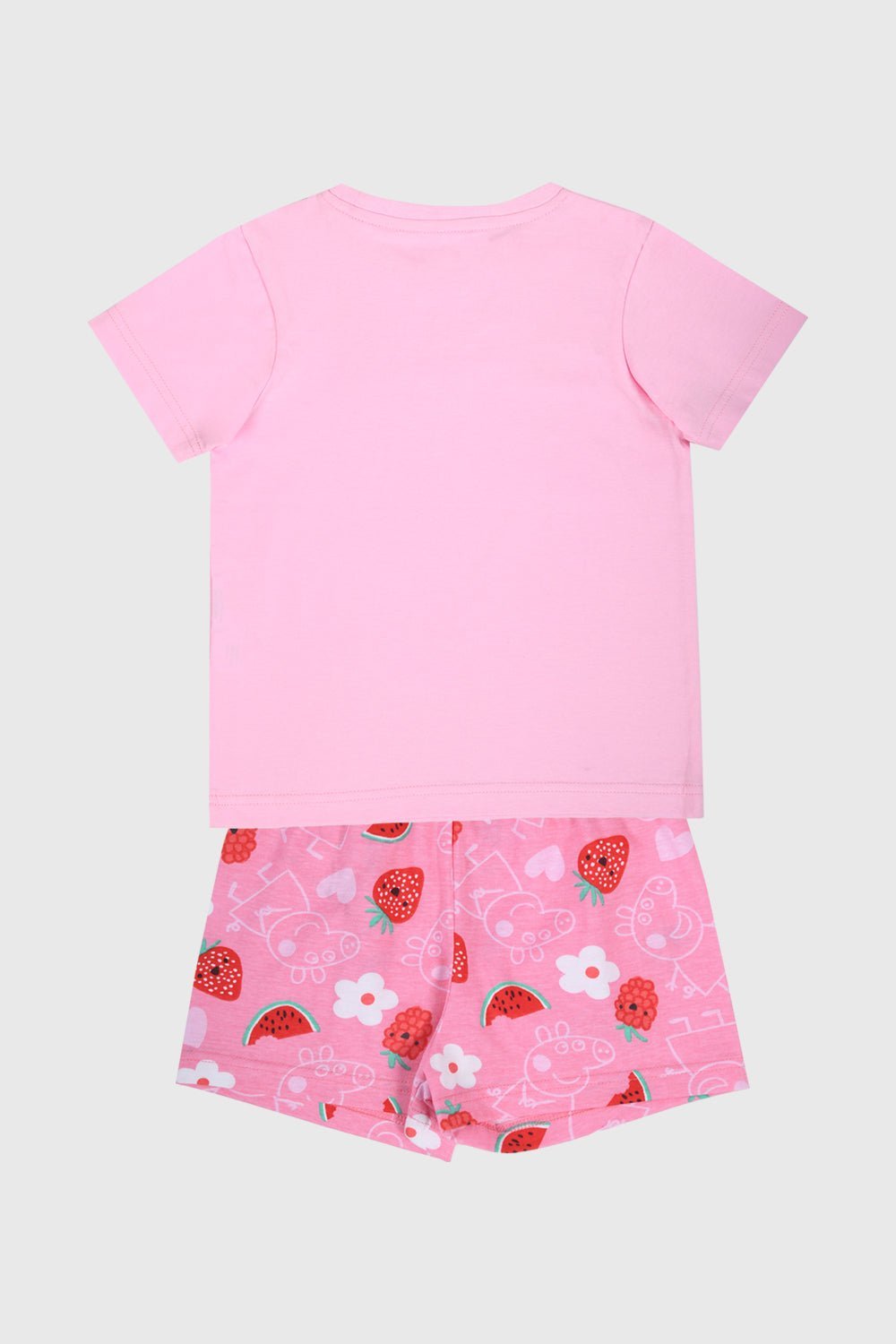 Peppa Pig Girls Shortie Pyjamas Set - Brand Threads