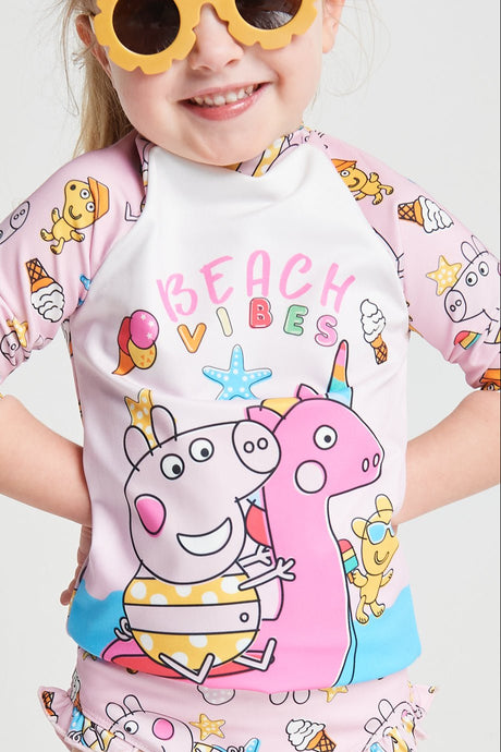 Peppa Pig Girls Swim Set - Brand Threads