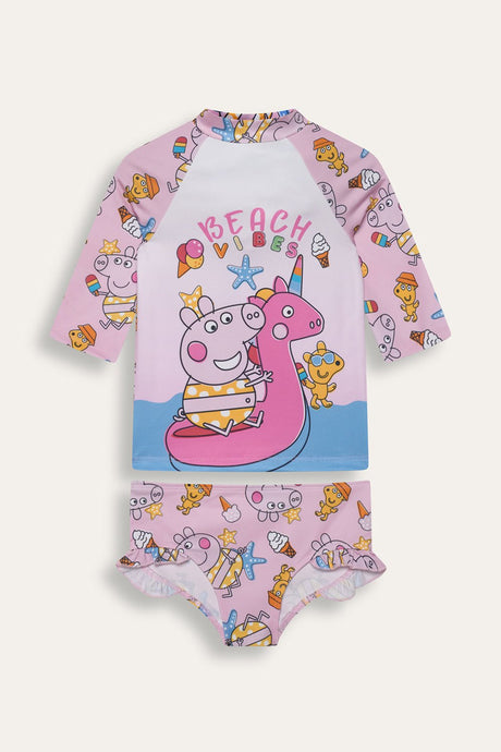 Peppa Pig Girls Swim Set - Brand Threads