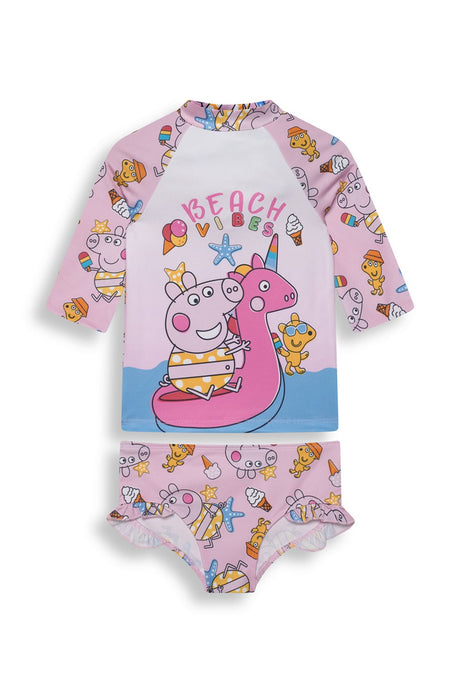 Peppa Pig Girls Swim Set - Brand Threads