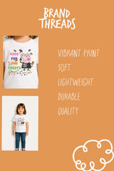 Peppa Pig Girls White Halloween T-Shirt - Brand Threads